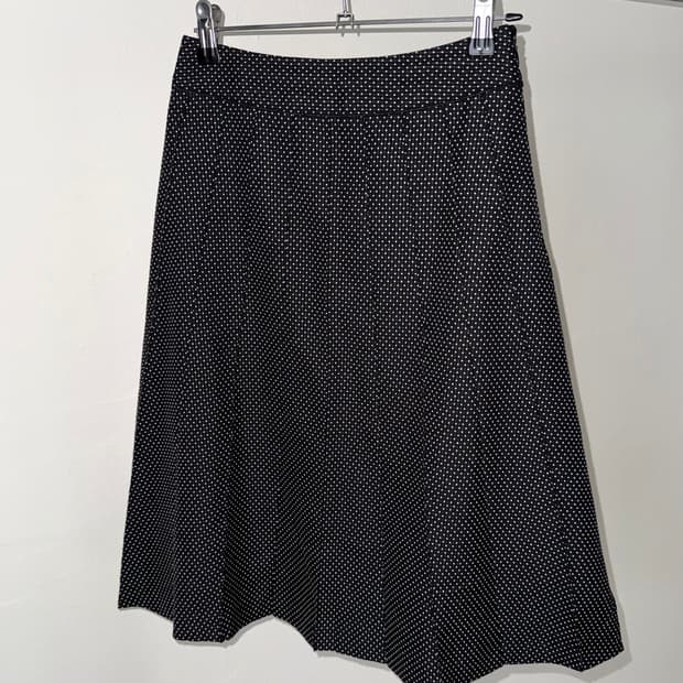 빈티지 도트 스커트