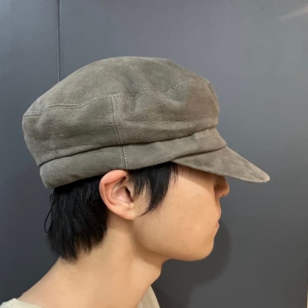 kijima takayuki suede cap