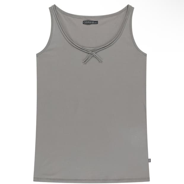 코이세이오038 RAW EDGE SLEEVELESS GREY s