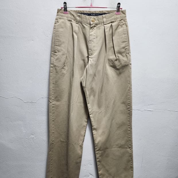 폴로 투턱 아메카지 베이지 치노팬츠 
