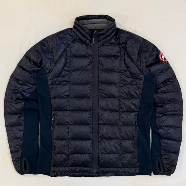 캐나다구스 하이브릿지 하이브리지 초 경량패딩 네이비