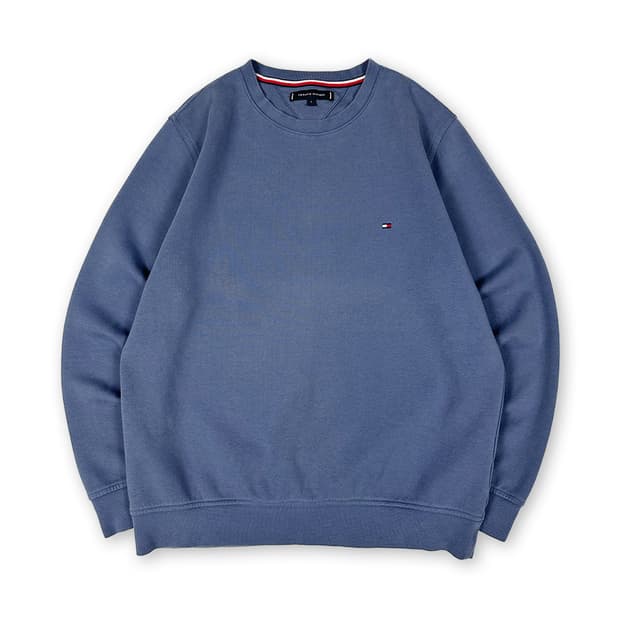 타미힐피거 가슴 로고 맨투맨