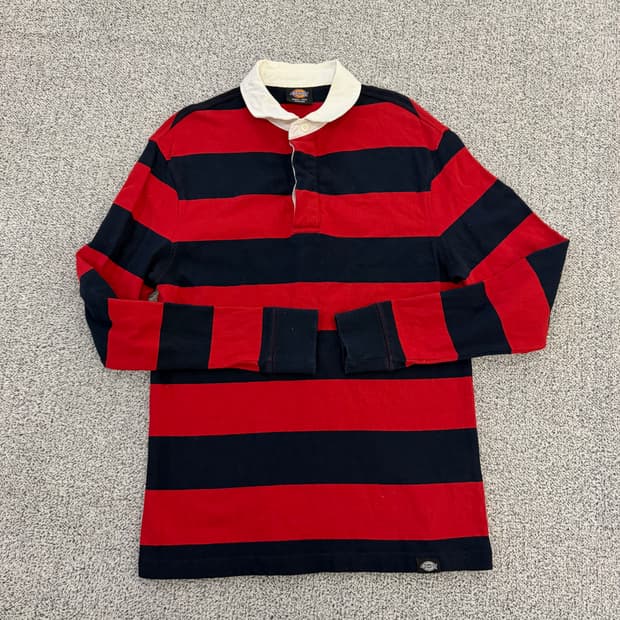 M 디키즈 스트라이프 카라티 0127H1