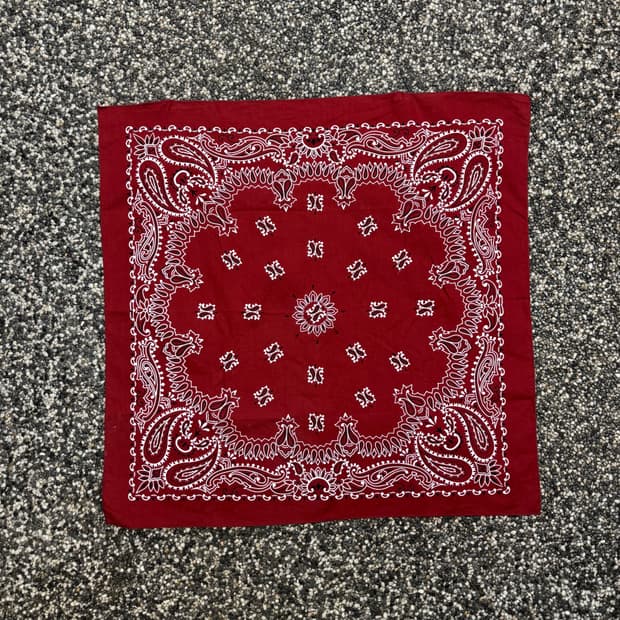 빈티지 페이즐리 반다나 (59x59cm)  
