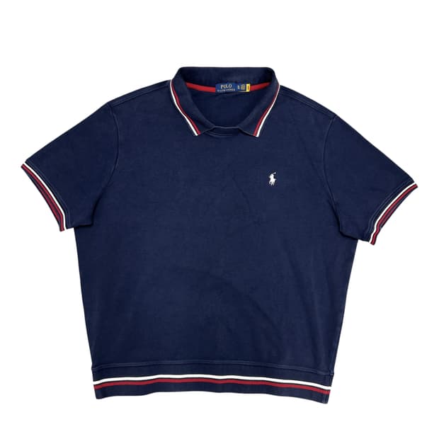 폴로 논버튼 소프트 코튼 카라티(XL)