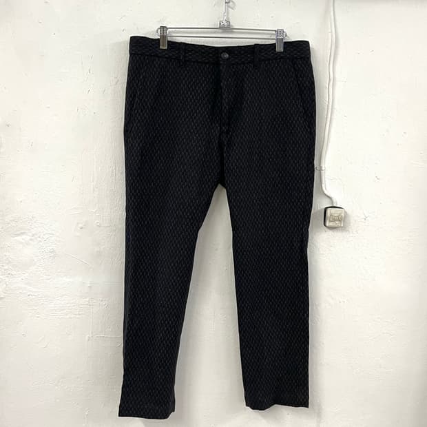 앤드뮐미스터 앰브로이드 패턴 울 트라우저