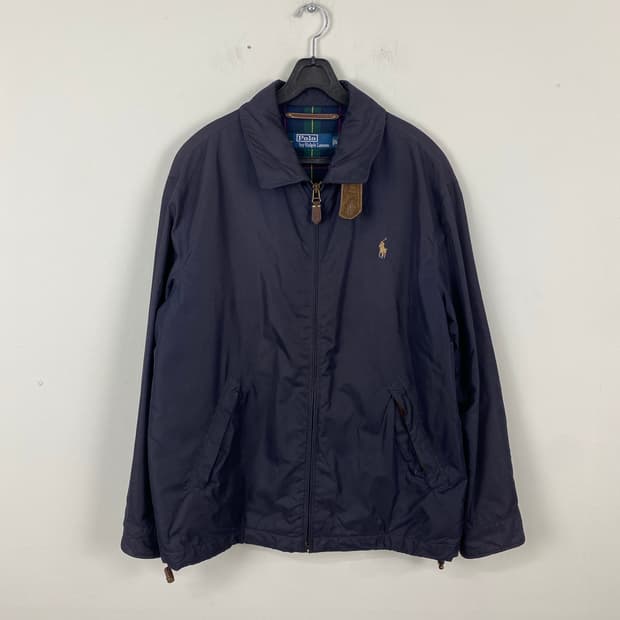 폴로 랄프로렌 네이비 폴리쉘 자켓 L