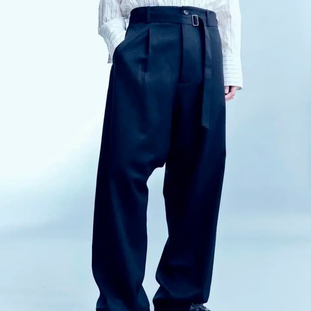 린더 드롭 크로치 팬츠 1사이즈