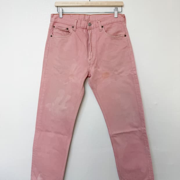 levis 501 pink 32 made in usa