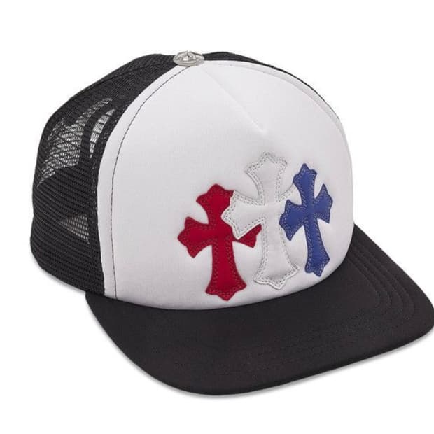 크롬하츠 트리플 크로스패치 세메터리 모자