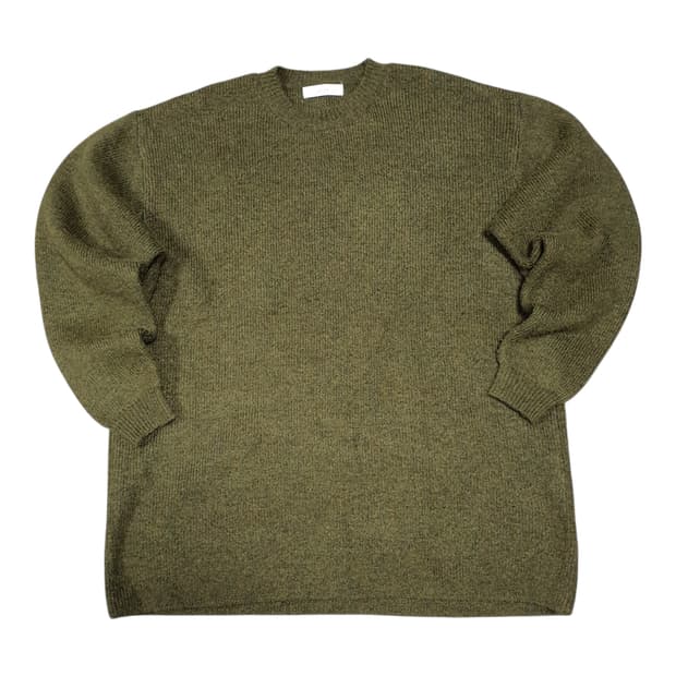 ✨ (바배) 카키 니트 맨투맨 