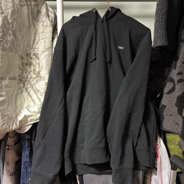 Obey 후드티 m 