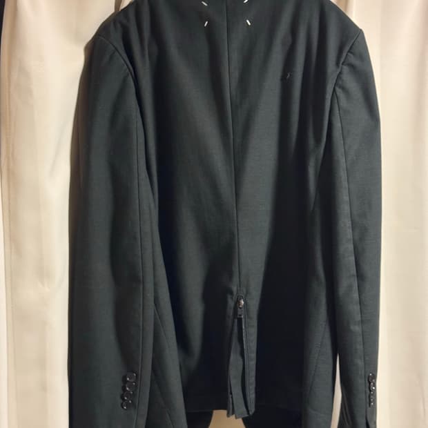 메종 마르지엘라 백지퍼 블레이저 자켓