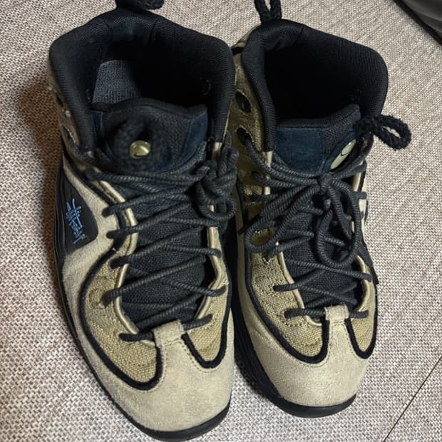 나이키 스투시 에어 페니 2 라탄 앤 라임스톤 250mm US 7 사이즈