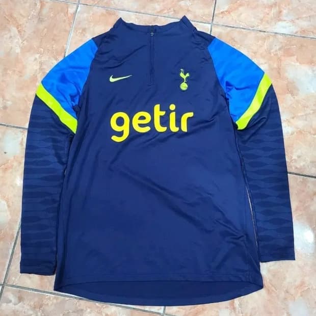 나이키 21 22 토트넘 1/4짚업 트레이닝탑