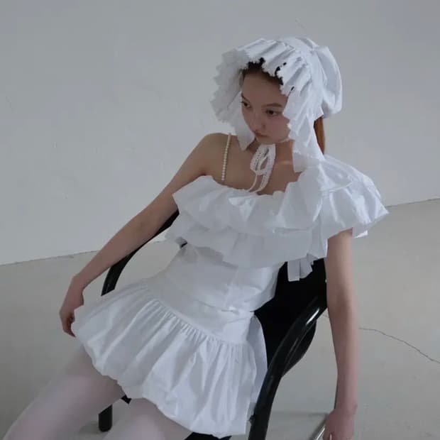 Lekong 르콩 ballon skirt 벌룬핏 스커트 M