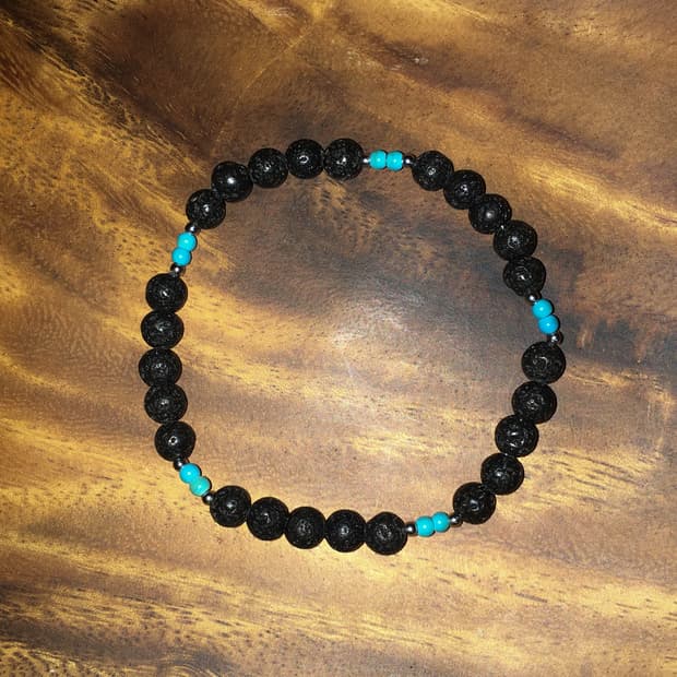 BLACKblue stone bracelet