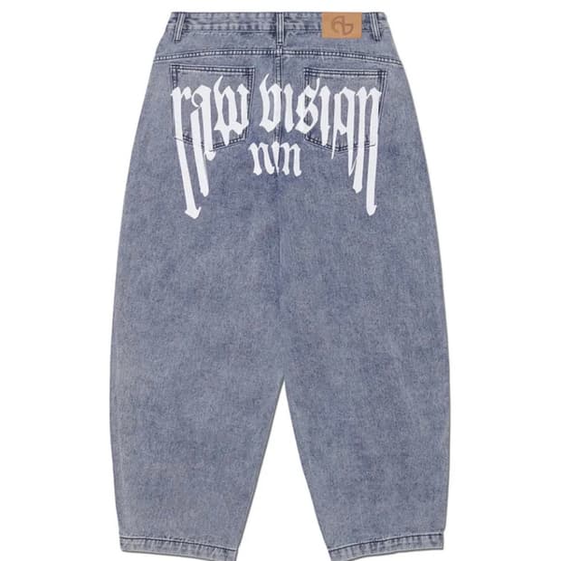 Nomanual raw vision denim pants