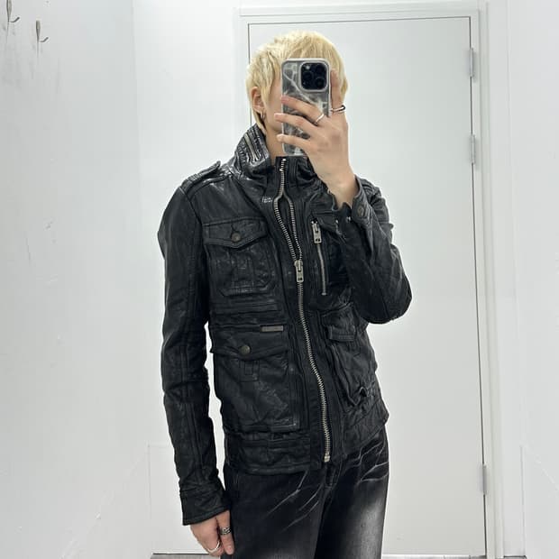 Buckaroo chrome tanning sheep leather ja