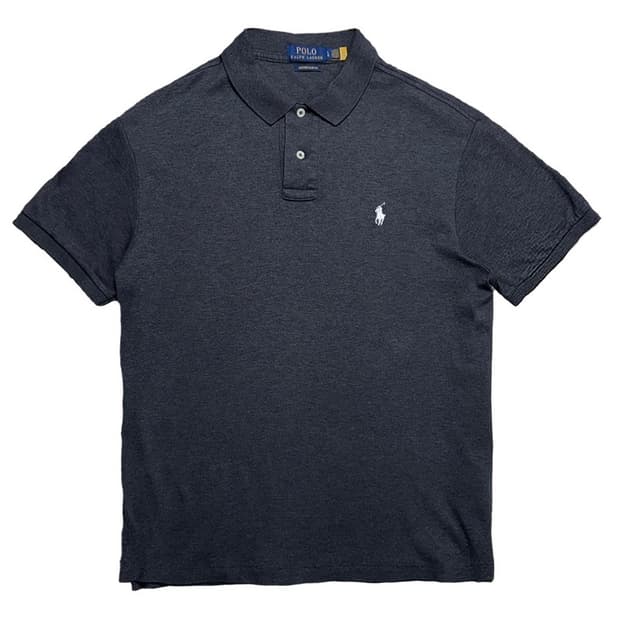 RALPH LAUREN PK 반팔 차콜 그레이 L