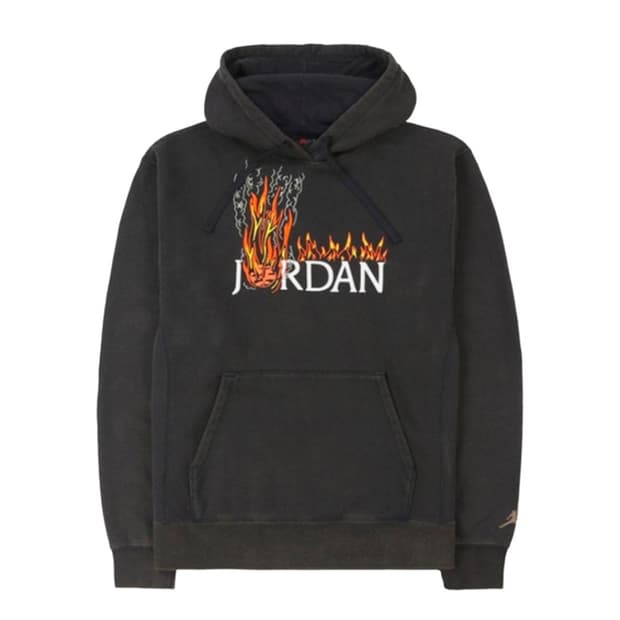 [L] 조던 트래비스 스캇 MJ 플리스 후드 