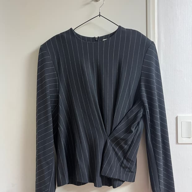 코스 져지 블라우스