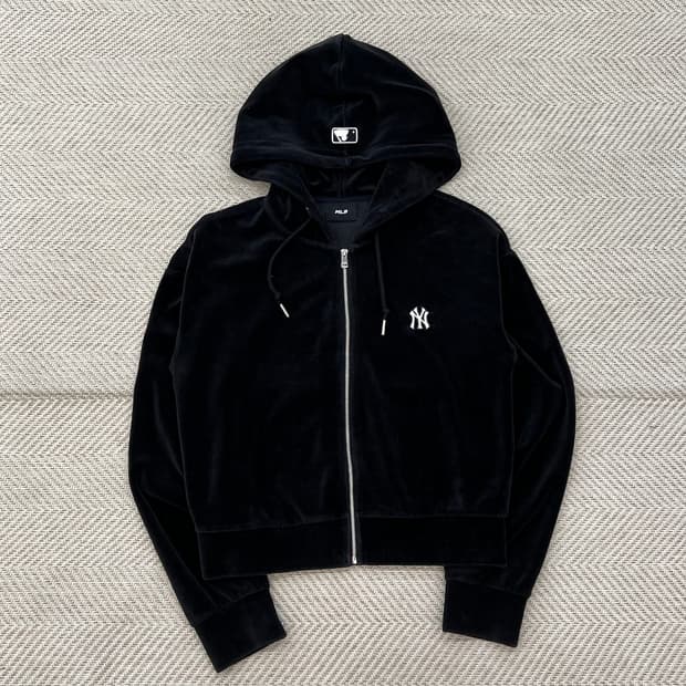  MLB 벨벳 후드집업  r3019