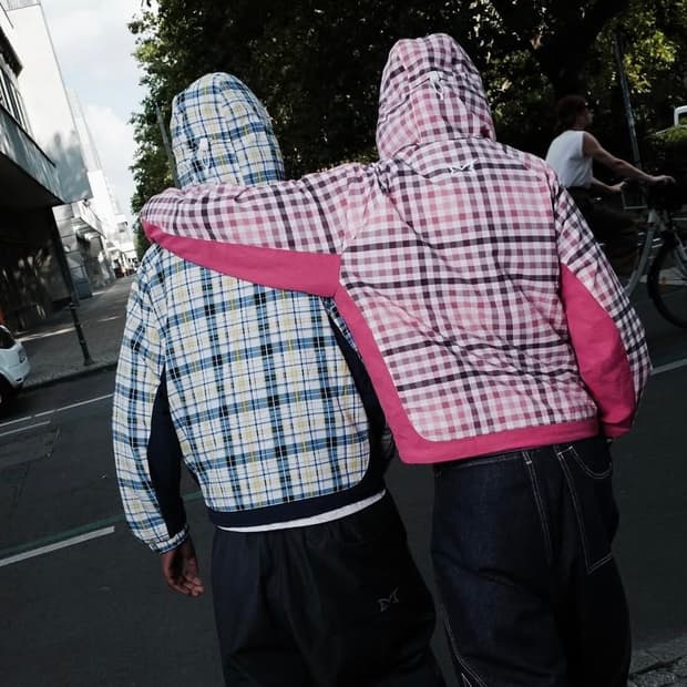 Mertra 모노그램 후드 블루 S