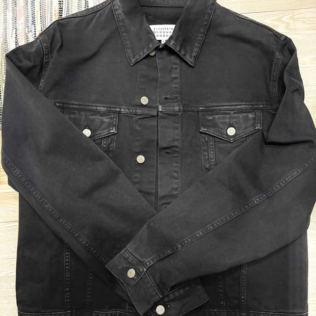 마르지엘라 20fw 백스티치 트러커 자켓 48