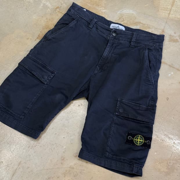 12 스톤아일랜드 와펜 카고 숏팬츠 