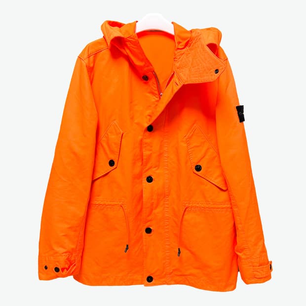 [M] 스톤아일랜드 가먼트다잉 후드 자켓