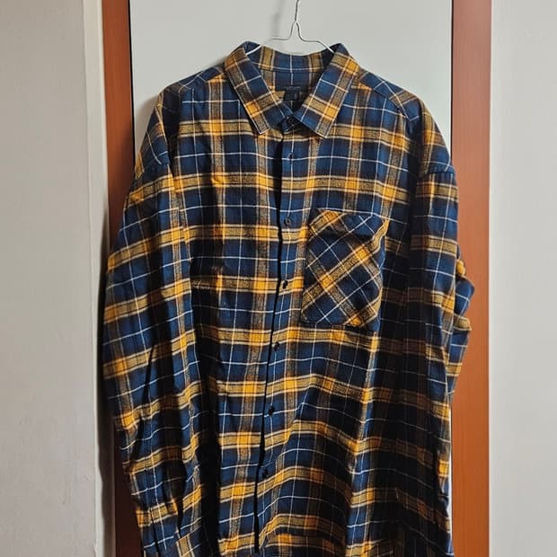 [L] 질스튜어트 뉴욕 체크셔츠 팝니다