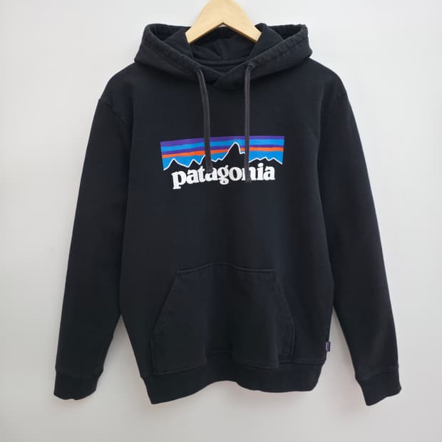 [M] 파타고니아 블랙 후드티