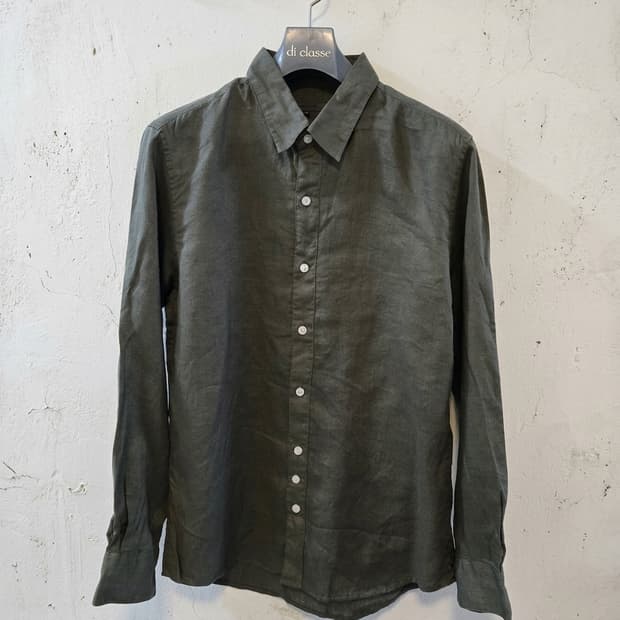 Martyn Bal 린넨 셔츠 카키 100