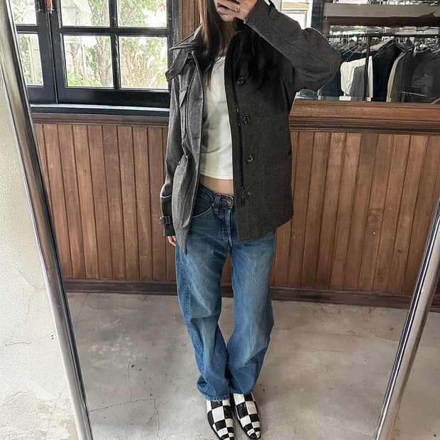 POLO RALPH LAUREN hooded wool jacket