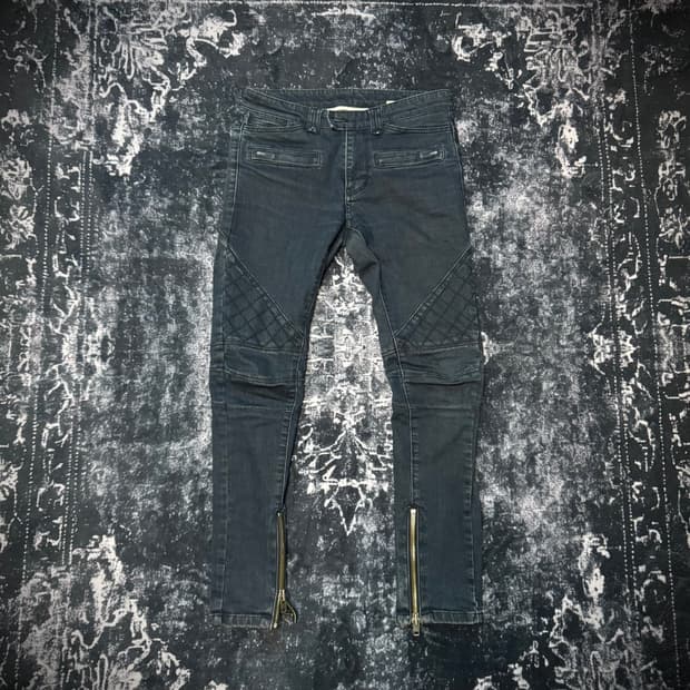 “SYSTEM” Pattern Detail Pants