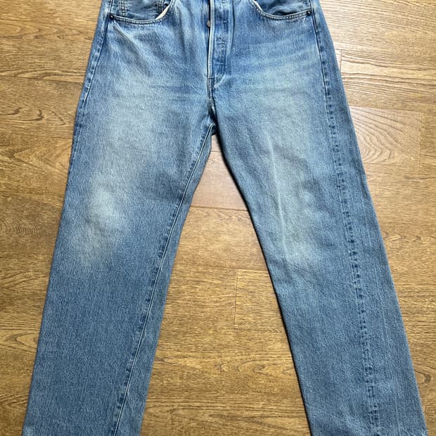 리바이스 lvc 55501 블랙잭 데님 32/30 사이즈입니다. 
