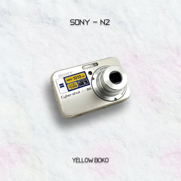 [🍀데일리] 소니 SONY 사이버샷 DSC-N2 레트로 디지털 카메라