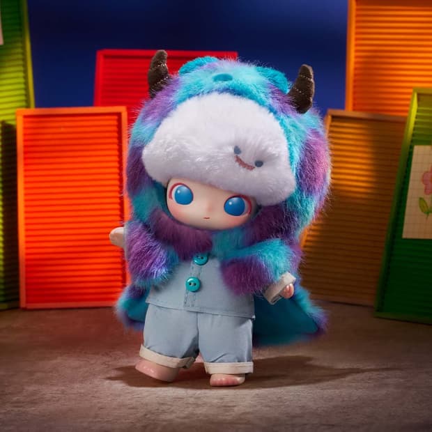 팝마트 디무 픽사 인형 키링 설리 (Sulley)