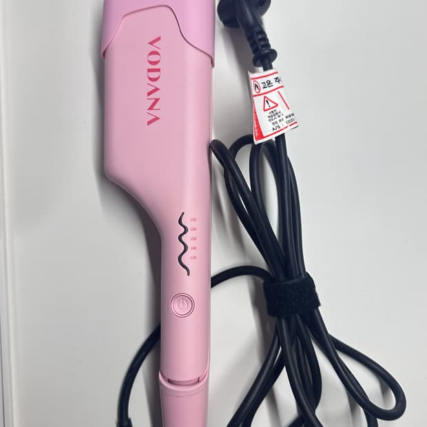 보다나 트리플 플로우 물결 고데기 32mm 핑크바닐라