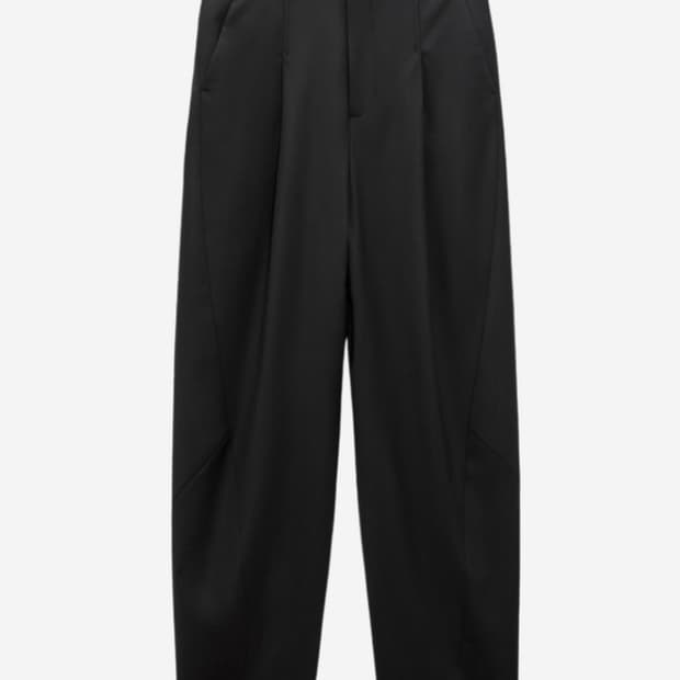Zara x Ader Error Tapered Trousers Black