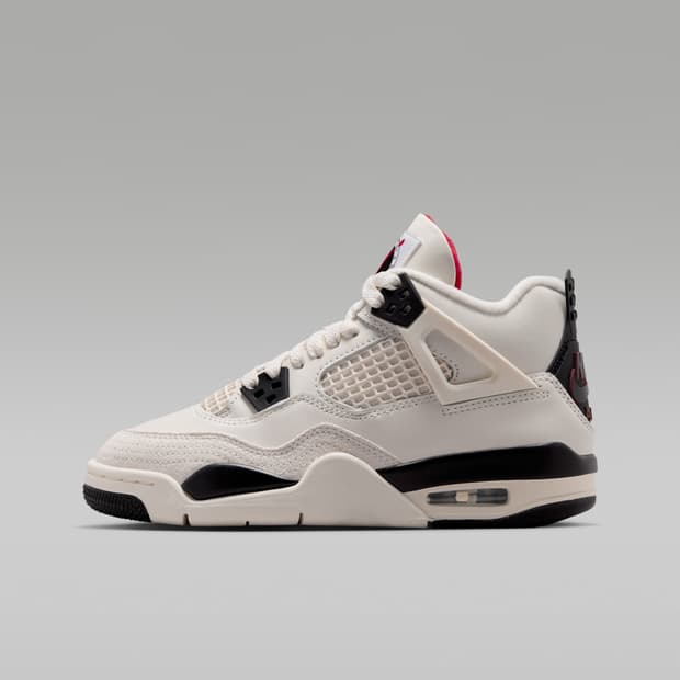 나이키 조던 4 (GS) 조던 4 플라이트 클럽 세일 앤 블랙 250