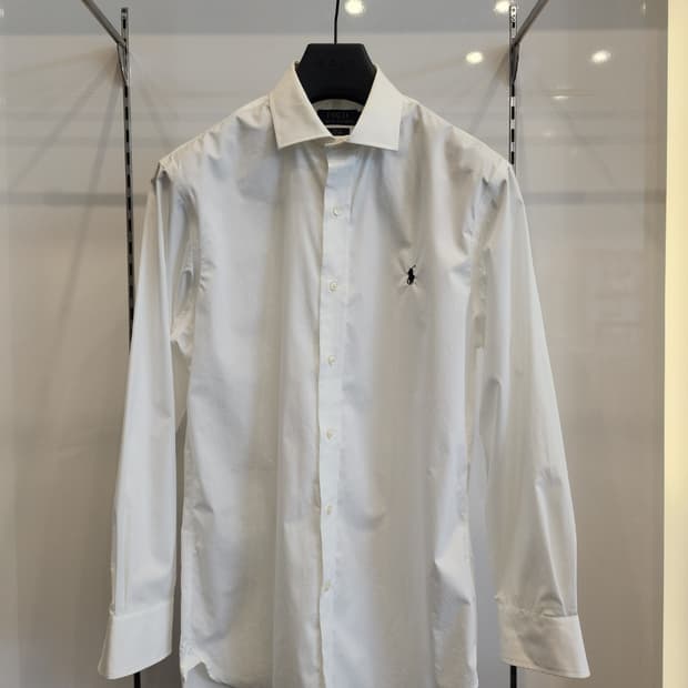 폴로랄프로렌 화이트셔츠 슬림100(최상급)