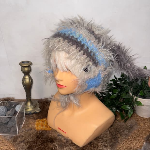 FANFAN handmade doggie star beanie