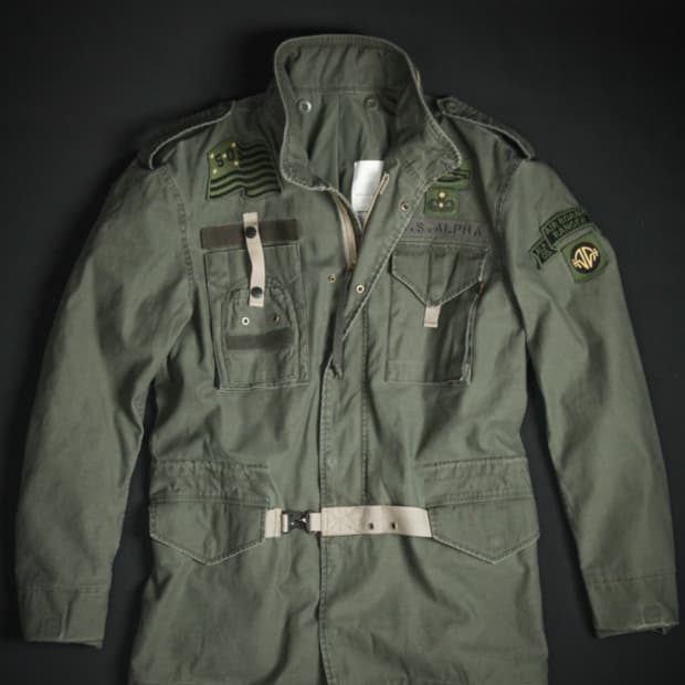 알파인더스트리 m65자켓xs