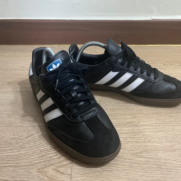 아디다스 삼바 블랙 운동화 265size