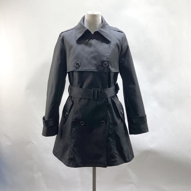 에고이스트 여성트렌치코트 블랙 최상 55 