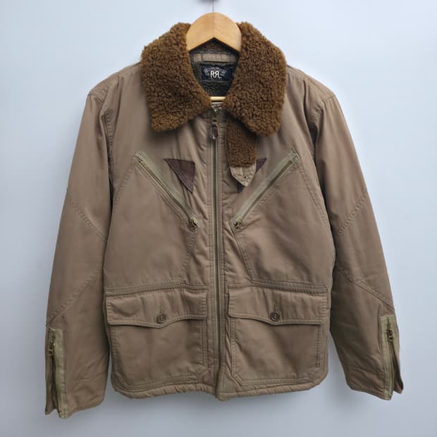 [S] RRL 더블알엘 타입 A-2 플라이트 자켓