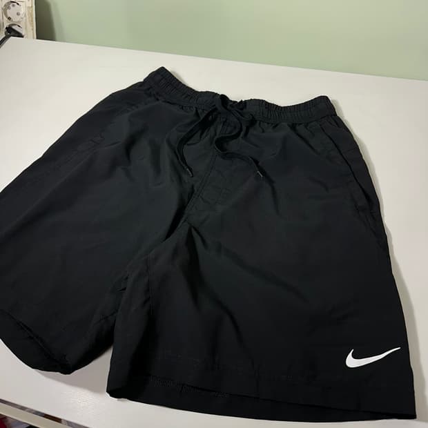 M 나이키 런닝 블랙 DRI-FIT 경량 런닝쇼츠