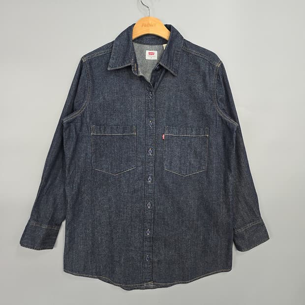 여성 리바이스 Levis 데님 셔츠 S